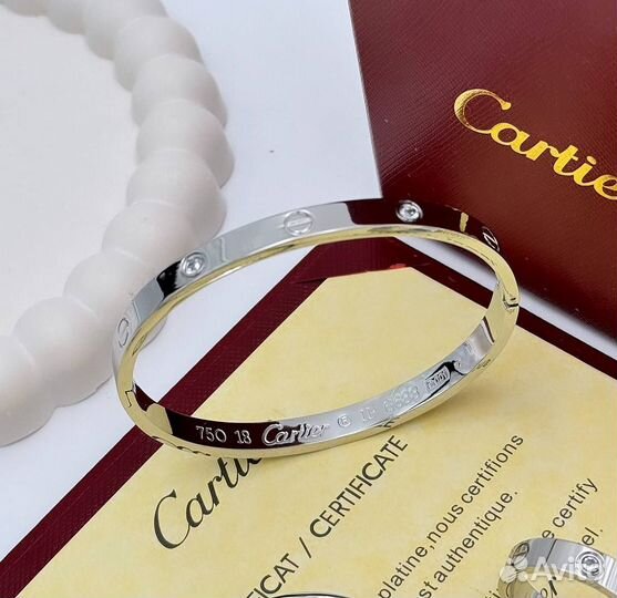 Браслет+кольцо Cartier