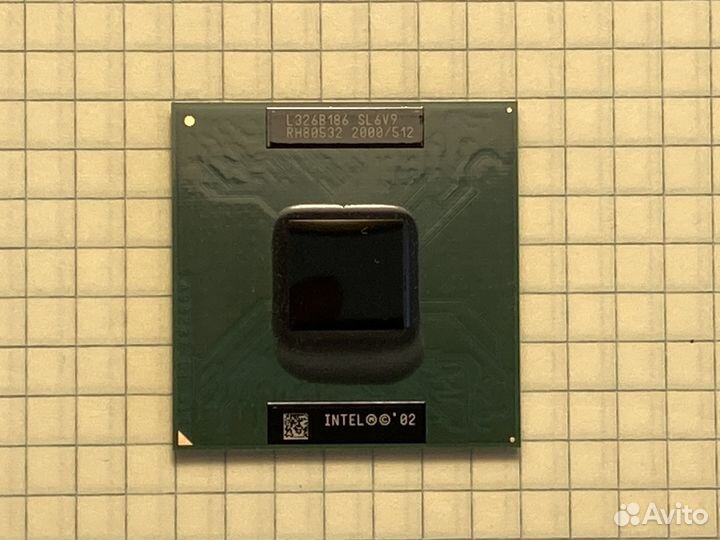 Intel Mobile Pentium 4-M 2000 MHz SL6V9 CPU