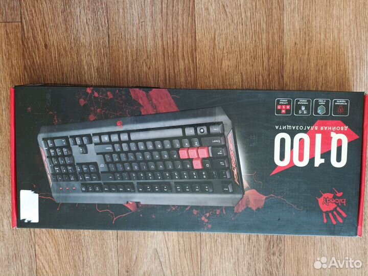 Клавиатура проводная A4Tech Bloody Q100