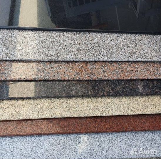 Ступени гранитные для облицовки лестницы
