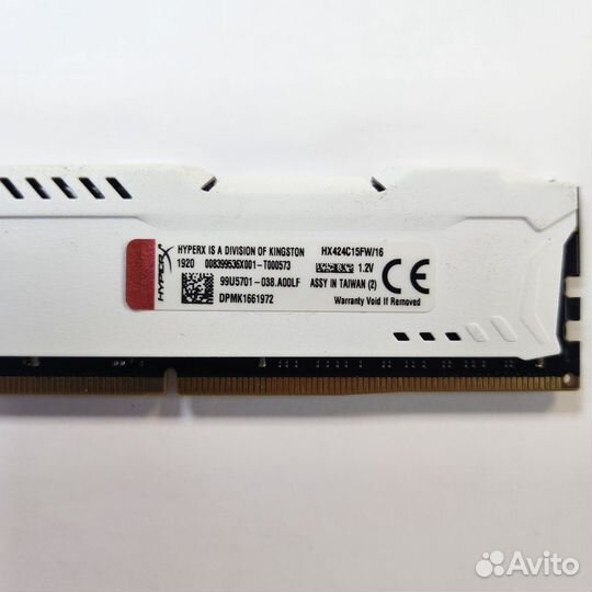 Оперативная память ddr4 16gb (2 шт)