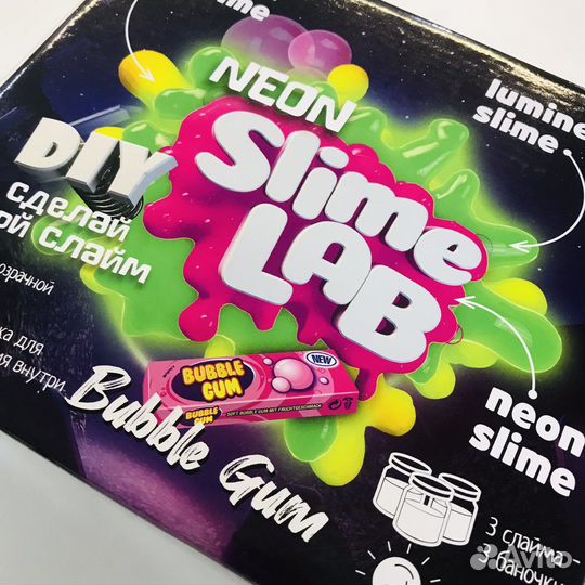 Набор для опытов и экспериментов.Юный химик Слайм