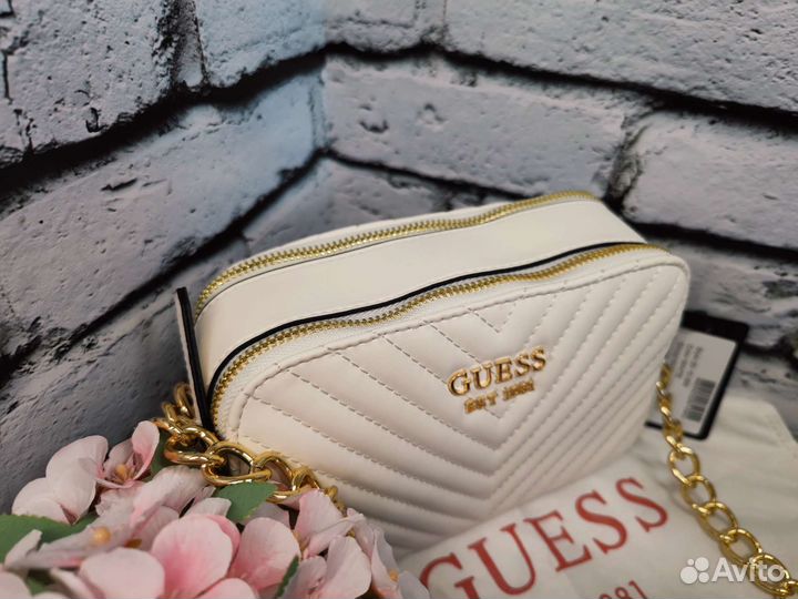Сумка Женская Guess белая