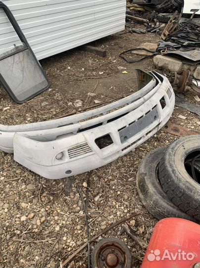 Защита бампера на газель