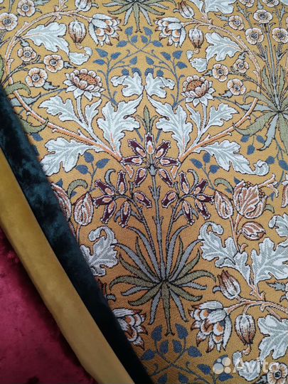 Ткань гобелен в стиле У. Морриса 