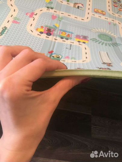 Двусторонний детский термоковрик 200*180