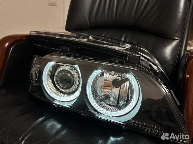 Фары BMW 5 е39 / бмв е39 ангельские глазки