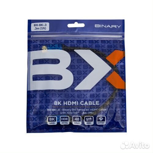 Hdmi кабель Binary hdmi BX 8K Ultra HD 1.0