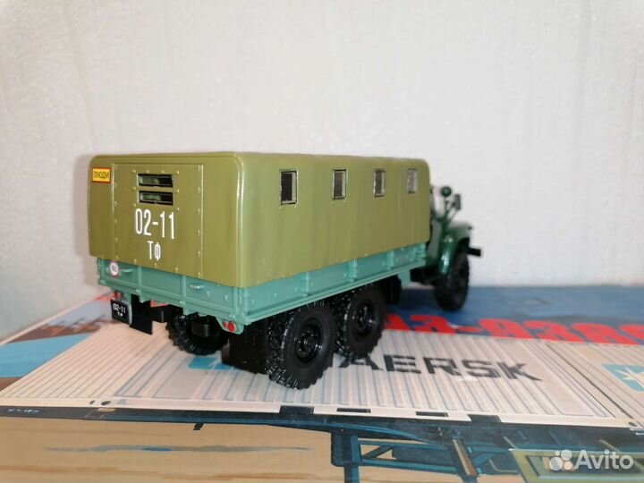 Модель грузовика зил-131/157кдм, проба, испытания