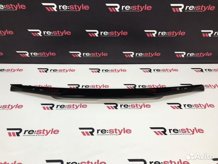 Спойлер Prado 150 Черный новый стиль