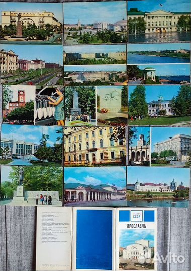 Наборы открыток СССР Города