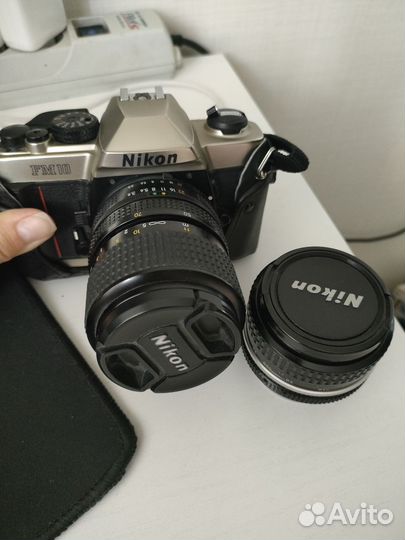 Пленочный фотоаппарат nikon FM10