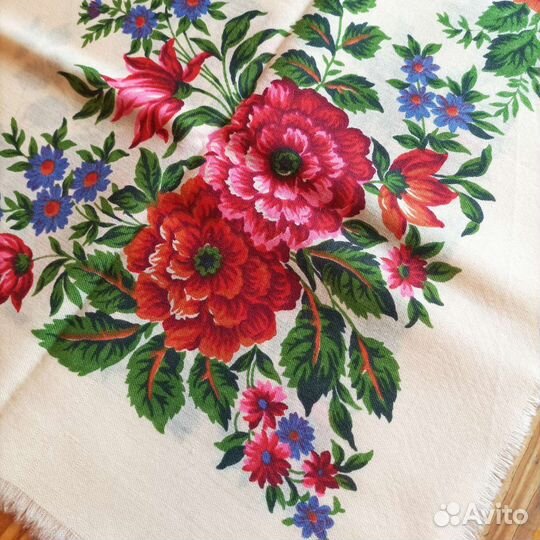 Павловопосадский платок Е. Регунова ппф 19