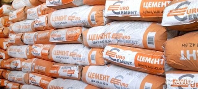 Цемент, пескобетон