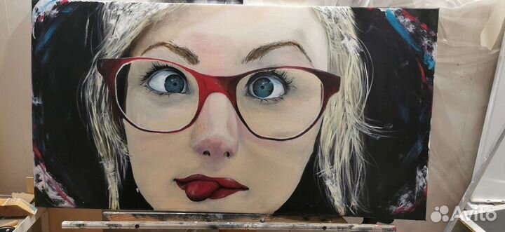 Дурнушка. Масло холст