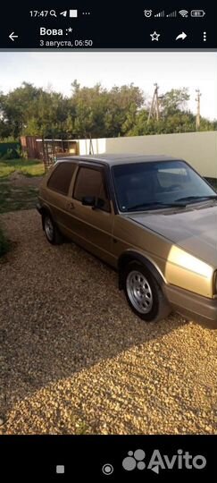 Volkswagen Golf 1.6 МТ, 1986, 35 000 км