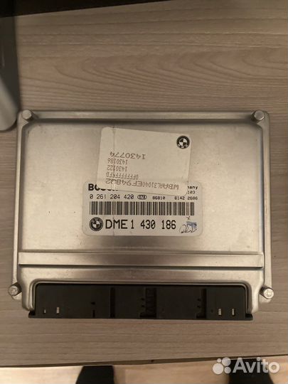 Dme ключ е46 м43b19 эбу мозги