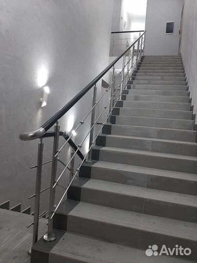 Ограждения, перила лестниц из нержавейки