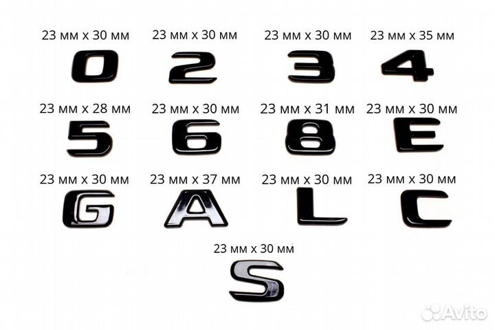 Комплект: шильдик Mercedes CLS500 + AMG черн
