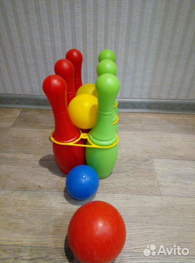 Кегли детские