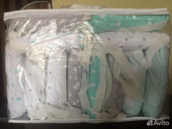 Бортики в кроватку