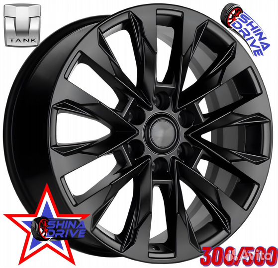 Диски Tank 500 R20 6x139,7 Black Gloss