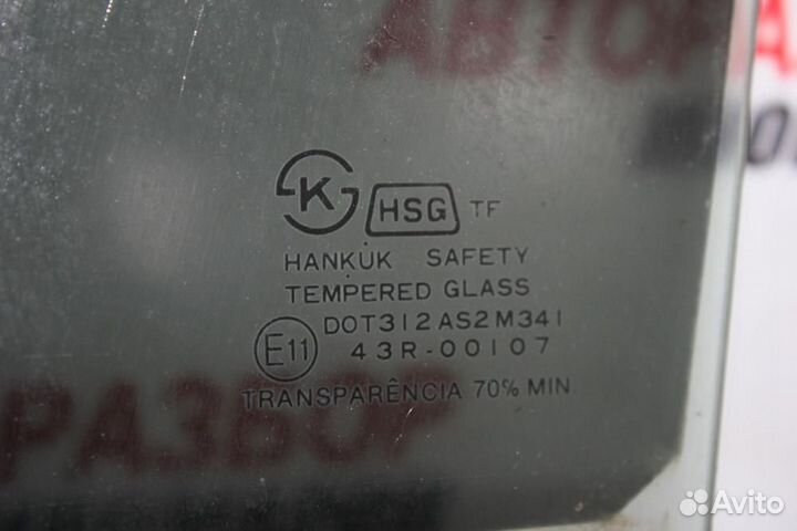 Стекло двери задней левой для Daewoo Nexia 1995-20