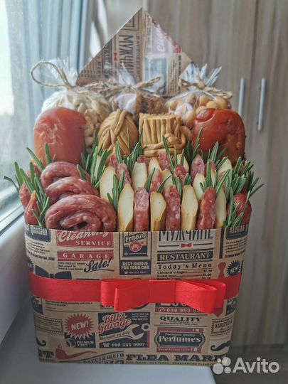 Колбасный букет