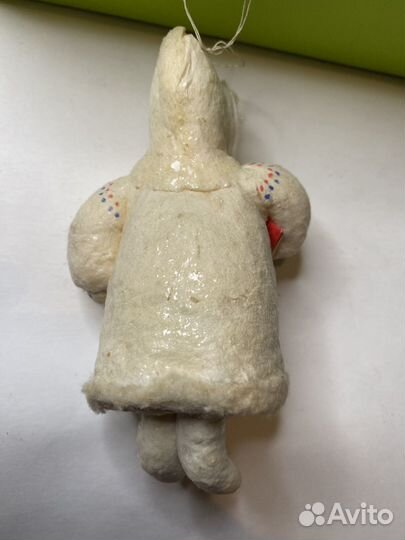 Елочные игрушки папье маше Девочка