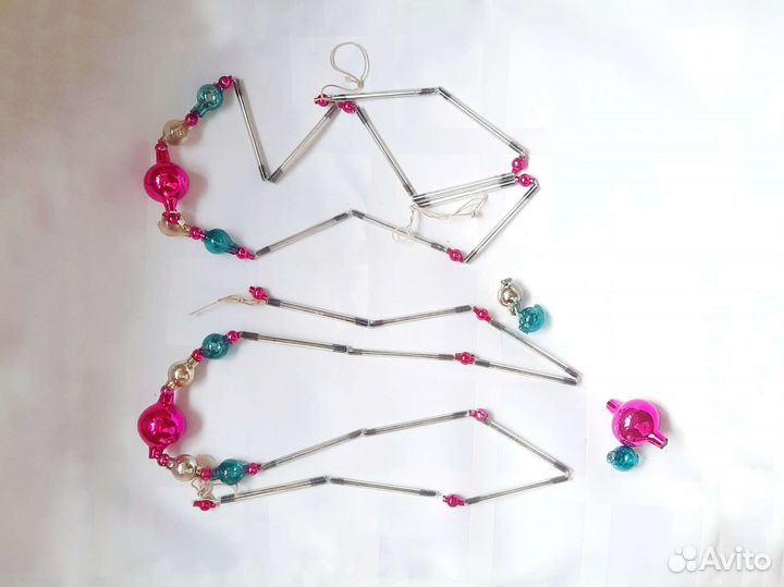 Звезда на елку СССР елочные игрушки