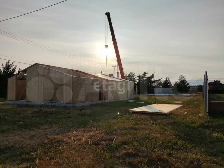 Дом 100 м² на участке 6 сот.