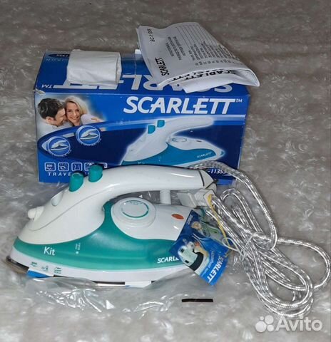 Утюг дорожный новый