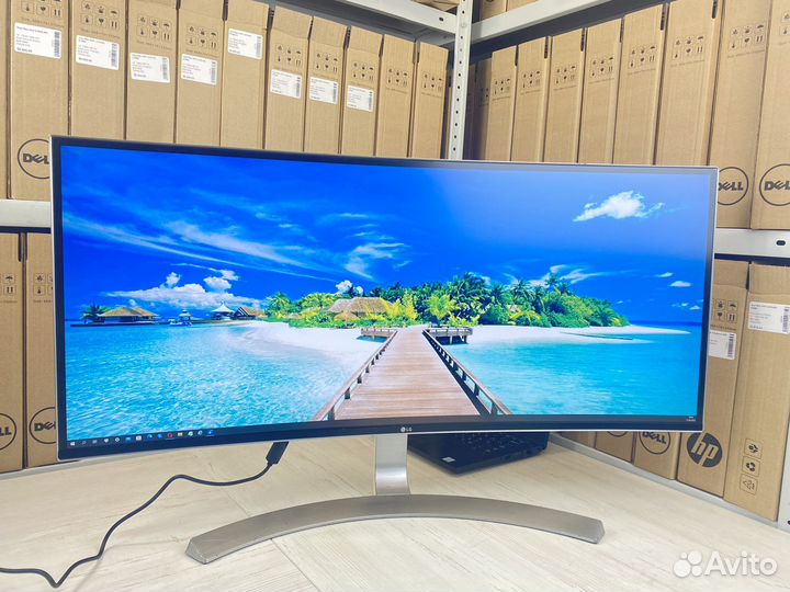 Монитор изогнутый LG «34» 4К опт