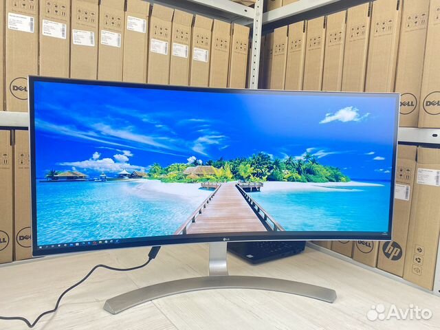 Монитор изогнутый LG «34» 4К опт