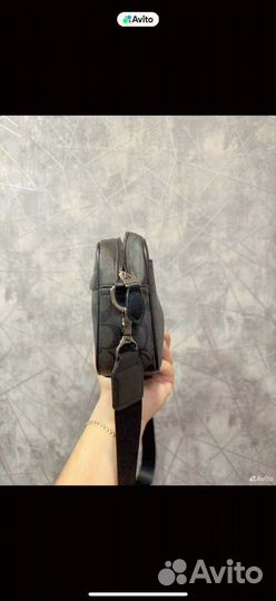Сумка мужская coach через плечо