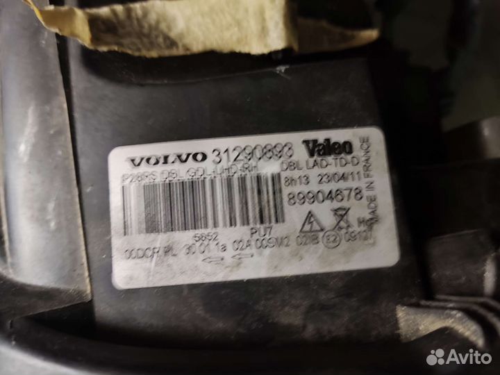 Фара Volvo хс90 правая