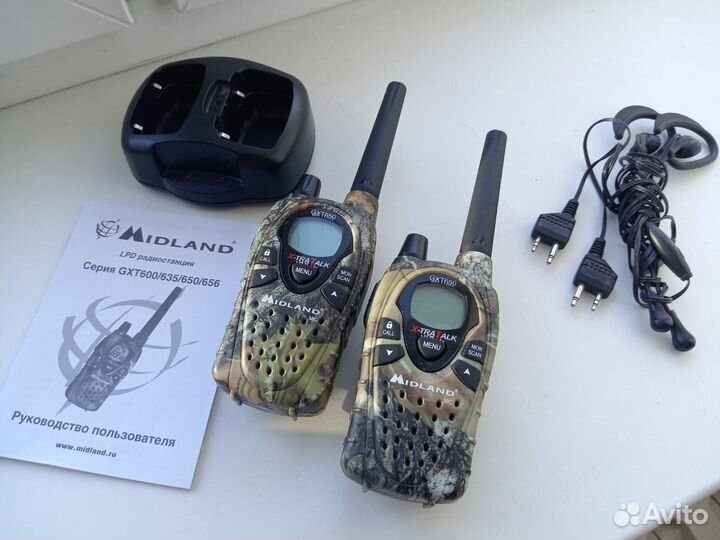Рации midland gxt650