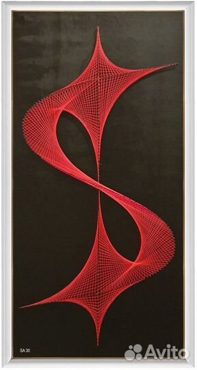 Картина из нитей