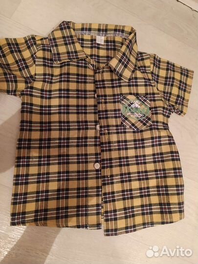 Рубашка детская для мальчиков