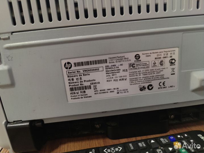 Принтер HP Laser Jet P1102