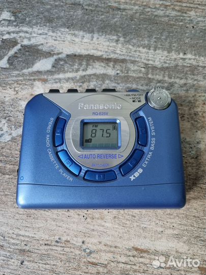 Кассетный плеер panasonic rq-e25v