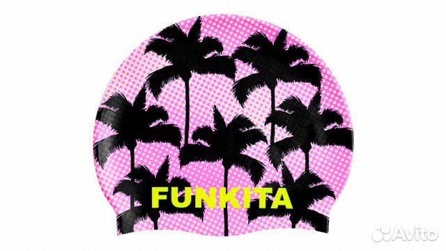 Шапочка для плавания Funkita Pop palms