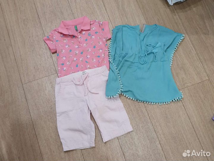 Вещи пакетом на девочку р.98-104
