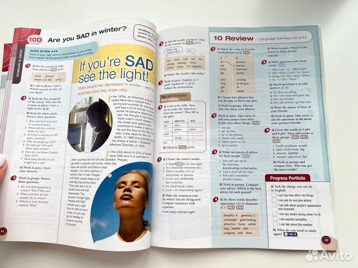 Учебник и рабочая тетрадь Face 2 Face Elementary