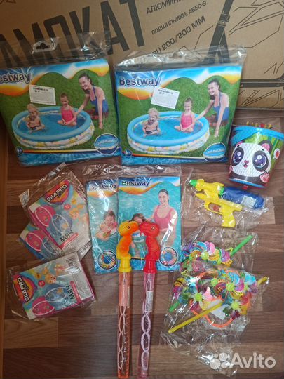 Детский надувной бассейн