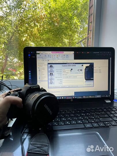 Зеркальный фотоаппарат canon 600d
