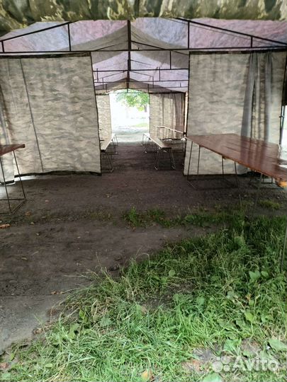 Прокат палаток, услуги поворов