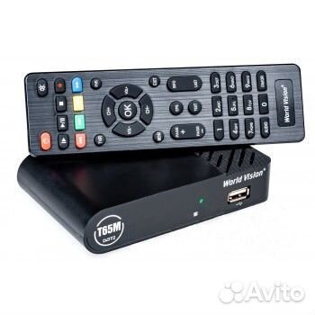 Цифровая приставка и ресивер T2 world vision T65M