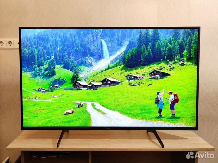 Большой 4K Sony Bravia SMART Wi-Fi голос пульт