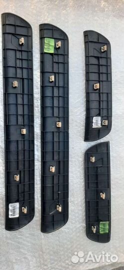 Комплект накладок на пороги Кия sportage 4